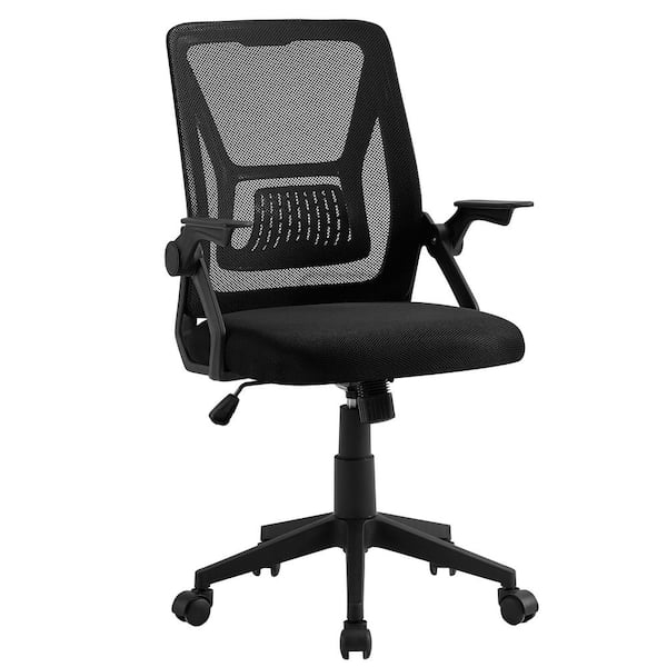 Office Chair, Breathable Mesh Back & Adjustable Arms, Ergonomic Design