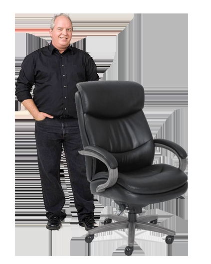 Office Chair Modern Home Office Leather Like High Back