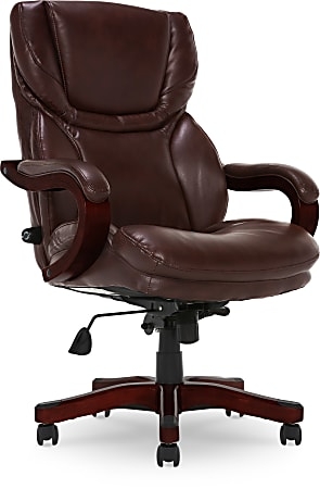 Office Chair Silver Base Padded Arms Ergonomic Back Professional