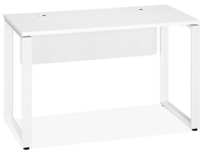 Office Desk Double Pedestal Integrated Storage Matte Finish Professional
