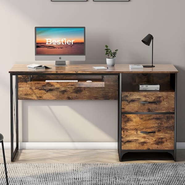 Office Desk Monitor Hutch Keyboard Tray Industrial