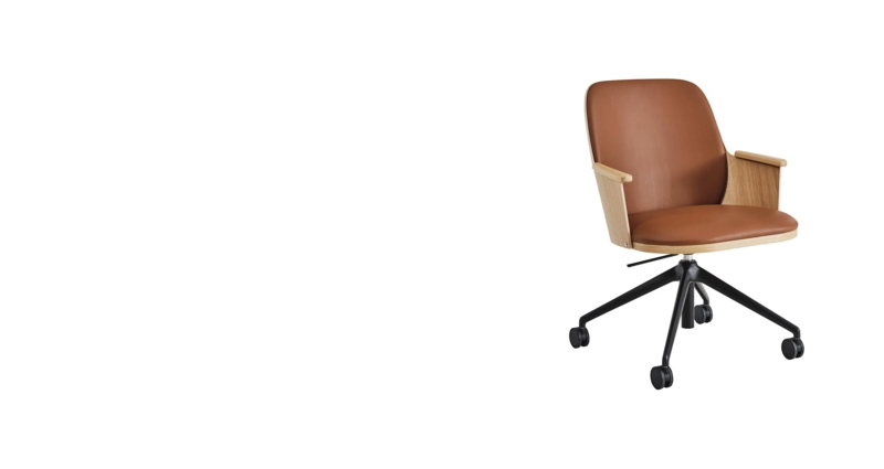 Scandinavian Wood Dining Chair Cream Upholstery Slim Tapered Legs