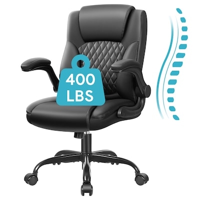 Task Chair Armless Channeled Stitching Polished Chrome Base Modern