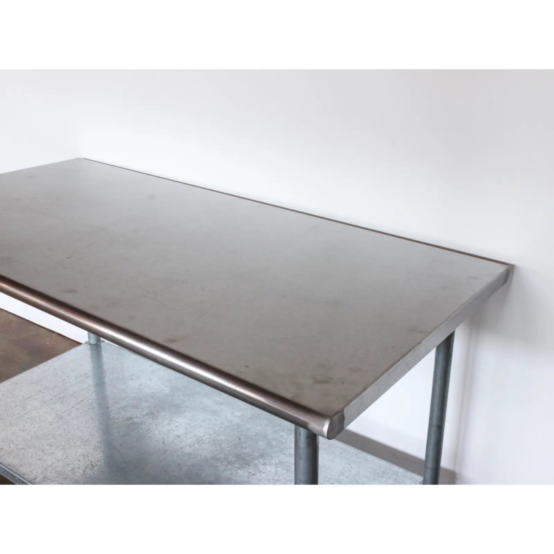 Work Table Industrial Stainless Steel with Lower Storage Shelf