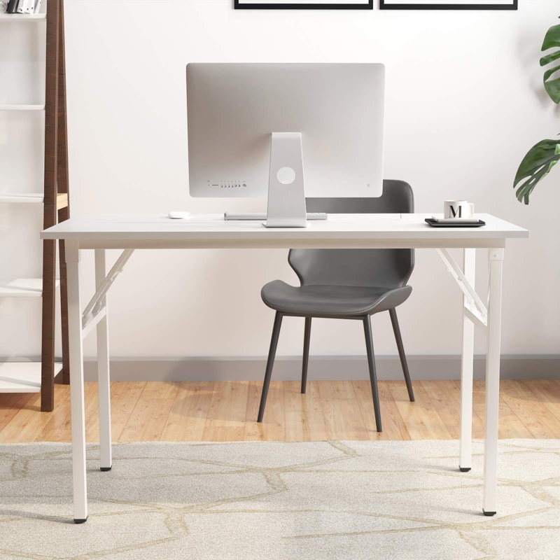 Writing Desk Folding, Metal Frame, Functional Home Office