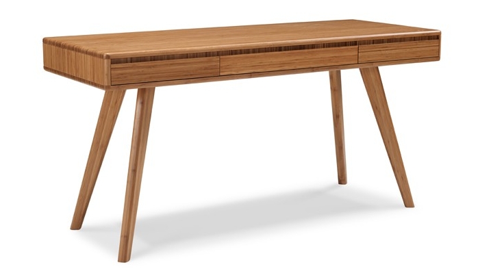 X-Frame Writing Desk with Mid-Century Modern Style