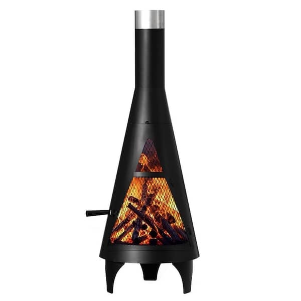 Chimenea Traditional Tapered Chimney with Bulbous Firebox