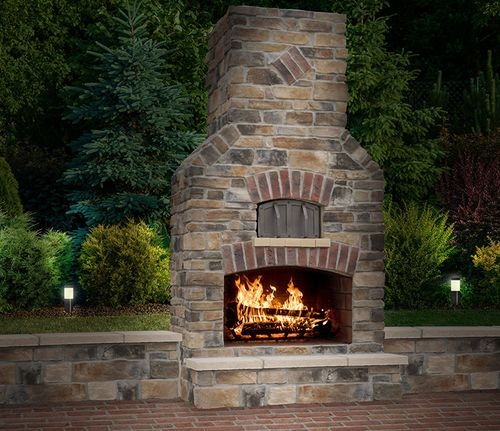 Custom Outdoor Fireplaces | We Design & Build Custom Fireplaces Across The  USA - Round Grove Products