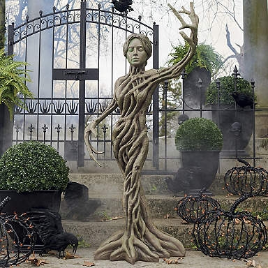 Decorative Figure Life-Size Skeleton, Victorian Costume, Top Hat, Distressed