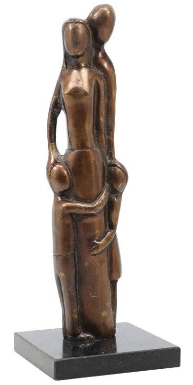 Decorative Sculpture Abstract Human Forms Bronze Finish