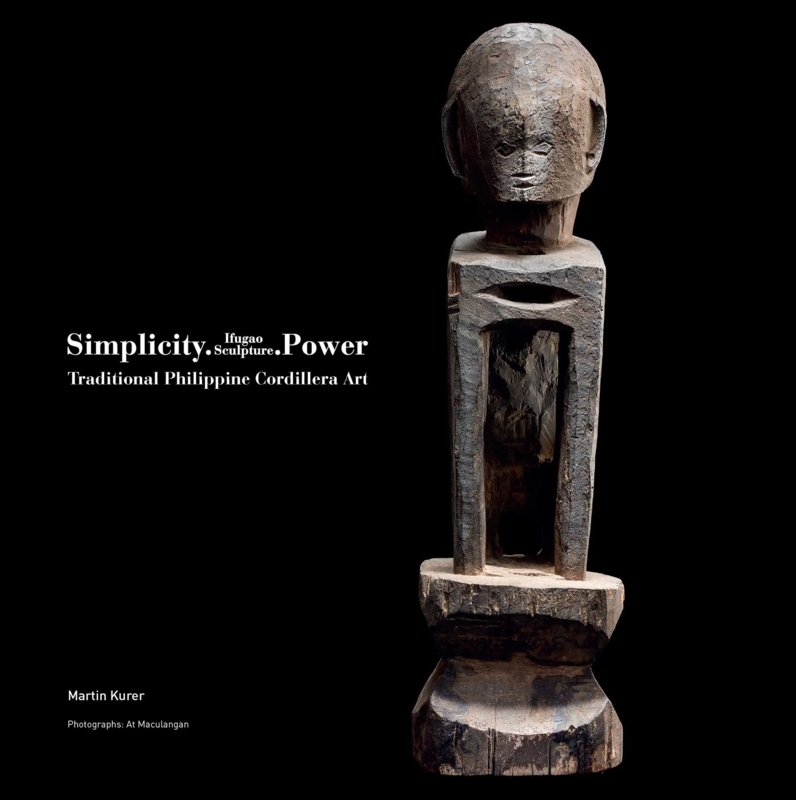 Decorative Sculpture Carved Wood Weathered Dark Patina Seated