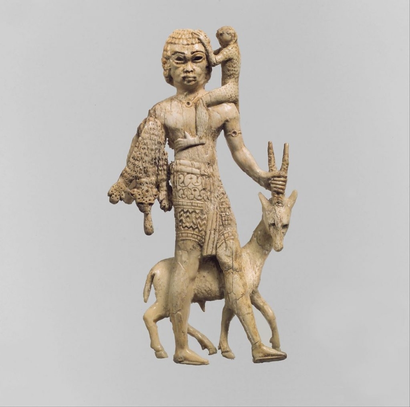 Decorative Wall Plaques Ancient Near-Eastern Art, Ivory Toned Relief