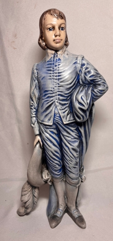 Figurine Hand Painted Detail Ceramic Material Vintage Traditional Decor
