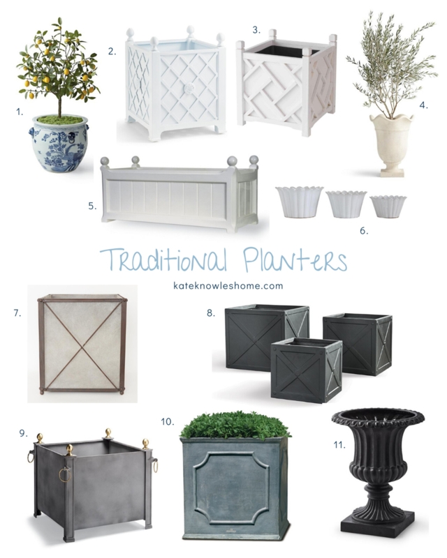 Garden Planter Pair, Square with Lead Finish Appearance