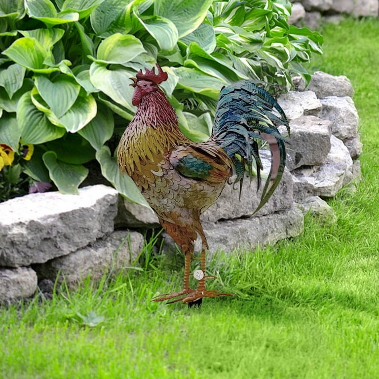 Garden Statue 2D Cutout Realistic Print Flat Design Yard Stake