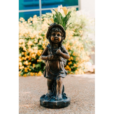 Garden Statue Abstract Figures Interlocking Design Modern Sculpture