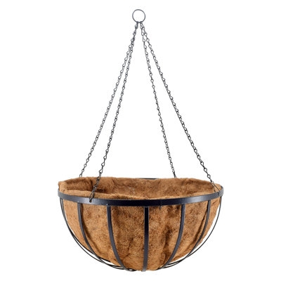 Hanging Basket, Spherical Shape with Coco Fiber Liner (56)