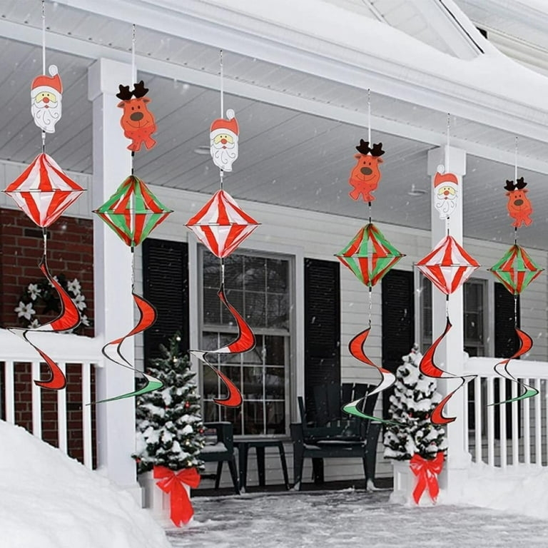 Hanging Decoration Spiral Silhouette Kinetic Festive Wind Spinners