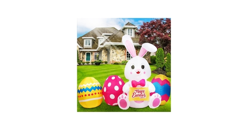 Easter Inflatable Decorations Outdoor Holiday Decorations