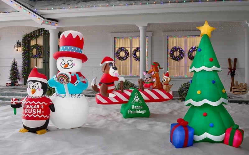 Life-Size Nutcracker Statue Traditional Uniform Glossy Porch Display