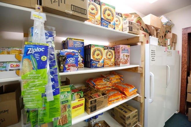 Metal Wire Shelving with Dense Storage Capacity for Pantries