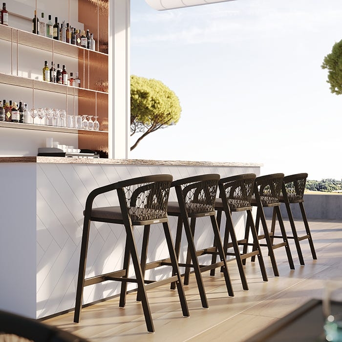 Outdoor Bar Stools - Tropitone
