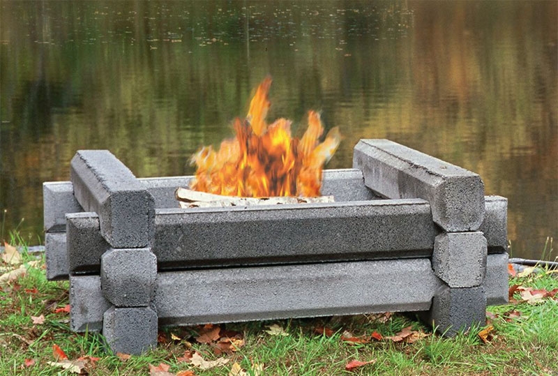 Outdoor Fireplace Stately Beige Stone Like Traditional Grand Chimney