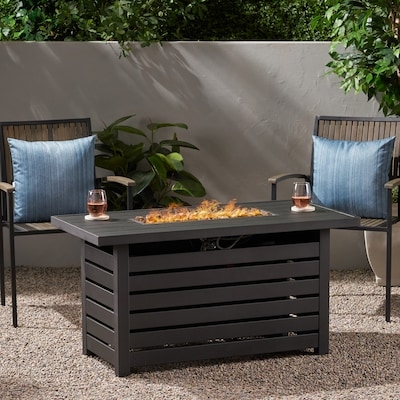 Outdoor Fireplace Vertical Column Shape with Integrated Handles