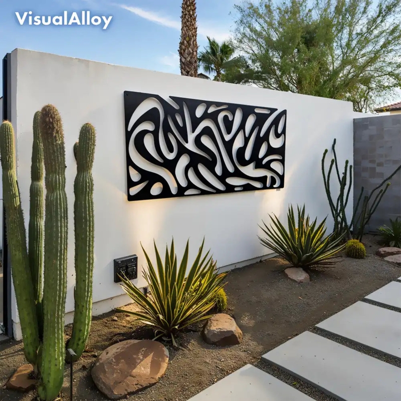 Outdoor Metal Wall Art [Large Size 2026] - VisualAlloy