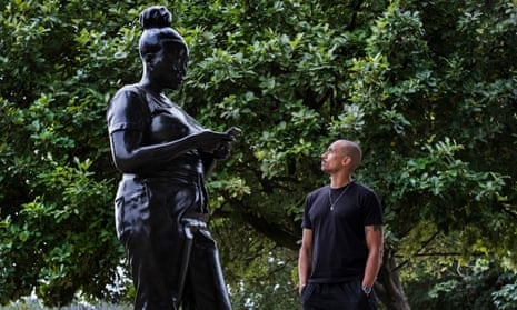 Outdoor Sculpture: Monumental Scale Contemporary Figure Design.