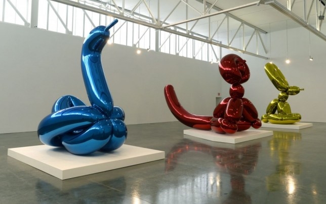 Oversized White Figurative Sculpture Decor Smooth Matte Finish
