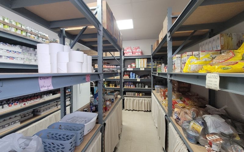Pantry Shelving White Wire Wall Mounted Organized Storage