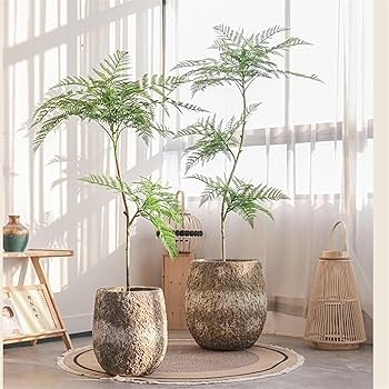 Planter Raised Medallion Motif Weathered Stone Finish Vintage