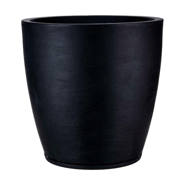 Planter Tapered Silhouette Round Minimalist Garden Pot