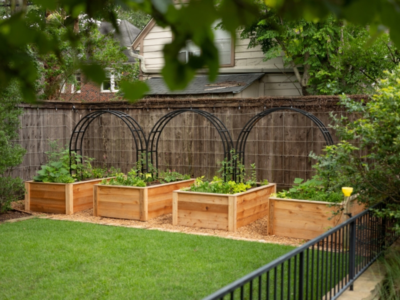 Raised Garden Bed Galvanized Corrugated Metal Tall