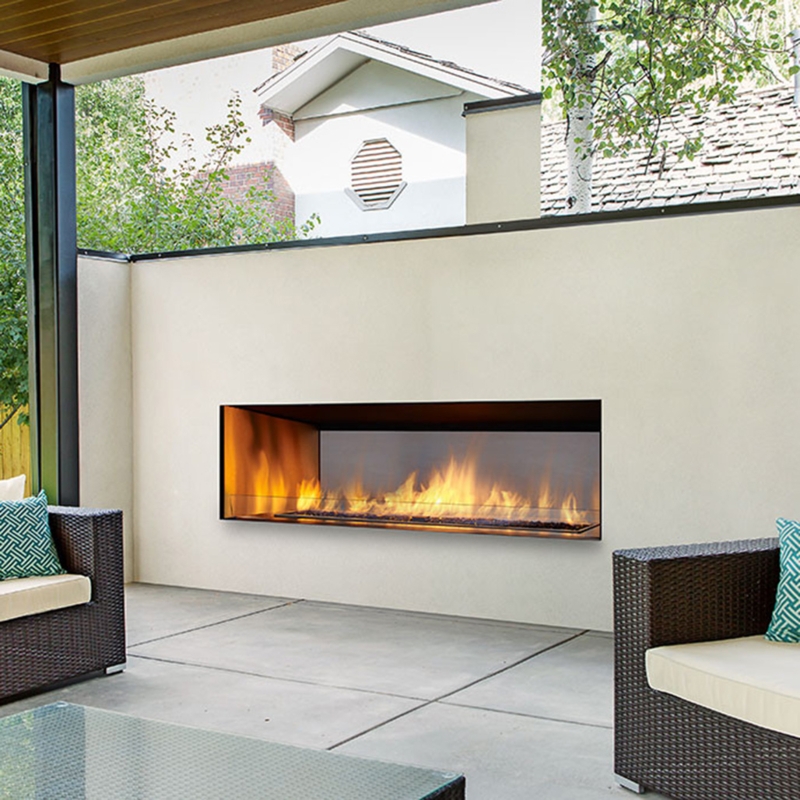 Regency Horizon HZO60 Large Contemporary Outdoor Gas Fireplace | Embers  Living
