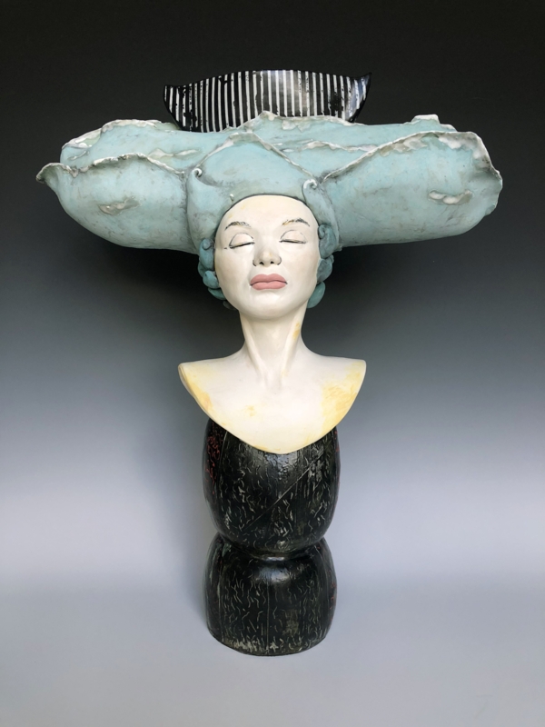 Sculpture Figurative Form Hand Crafted Earthy Neutral Tones Artisanal