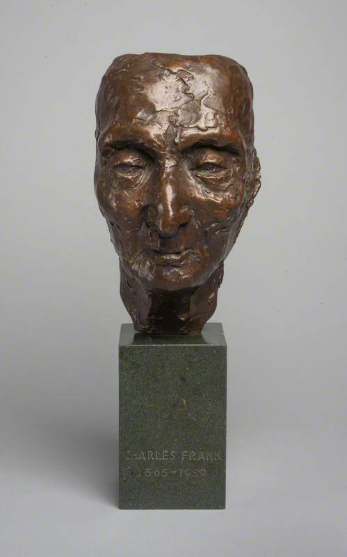 Sculpture Figurative Form Stone Like Matte Off White Modernist