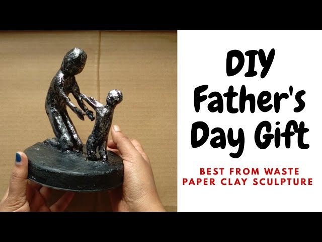 Sculpture Hand Applied Texture White Clay Like Handmade Object