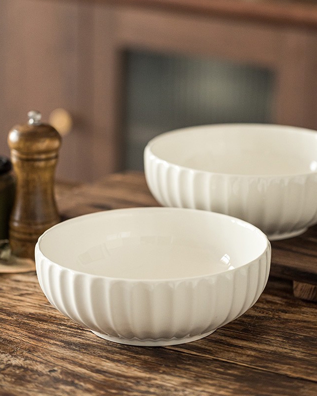 Serving Bowl, Oversized Sculptural Pumpkin Silhouette