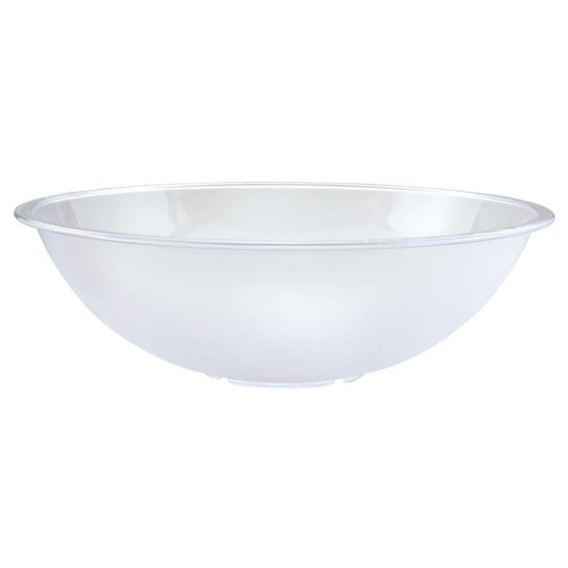Serving Bowl Pebbled Texture Glossy Interior Commercial Grade Large