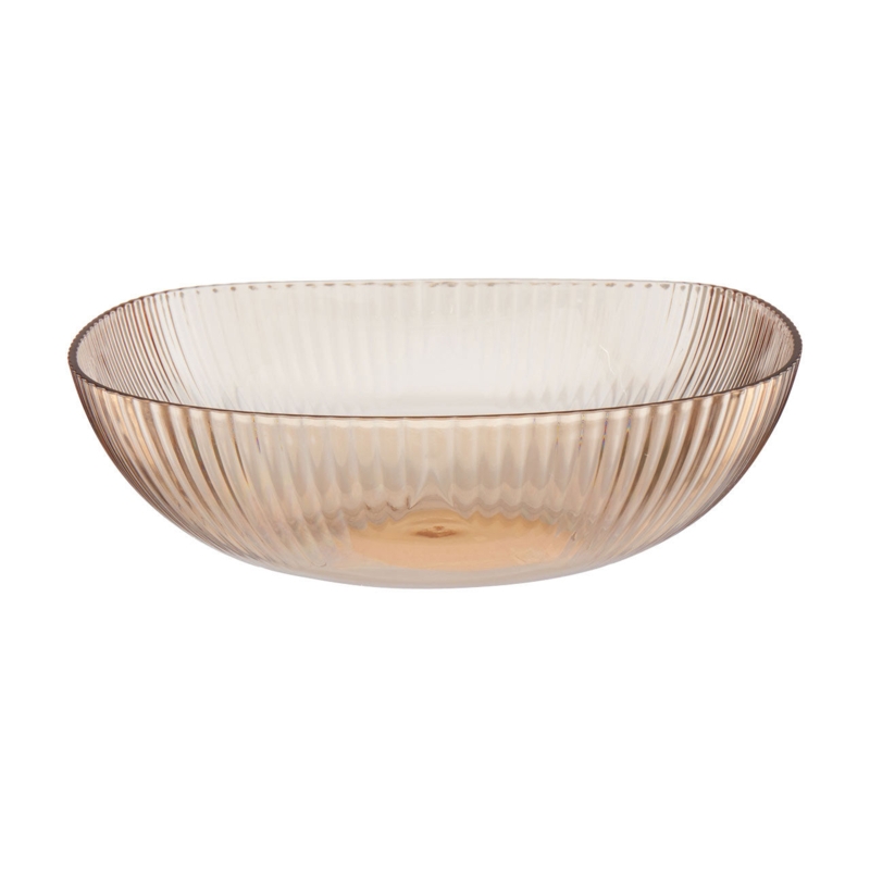 Square Silhouette Serving Bowl with Matte Finish for Modern Boho Style
