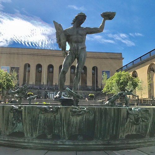 Statue, Monumental Scale, Outdoor Bronze Monument, Weathered Finish