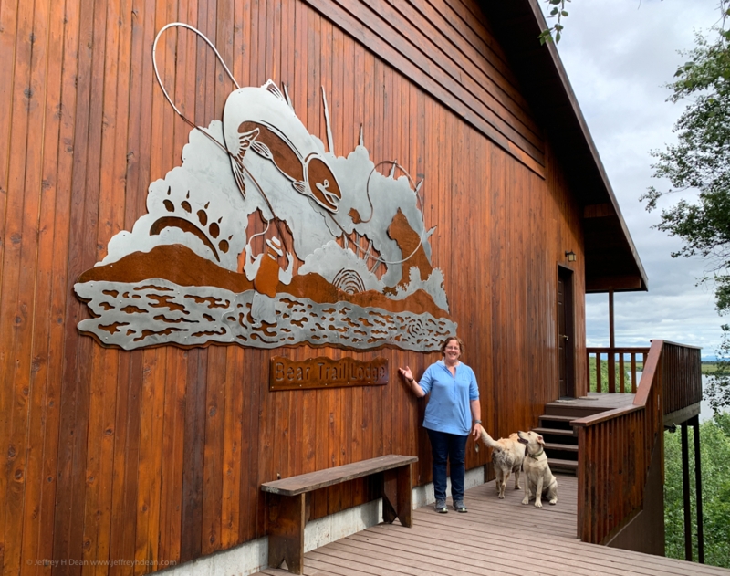 Wall Art Wildlife Metal Sculpture Rustic Cabin Exterior Decor
