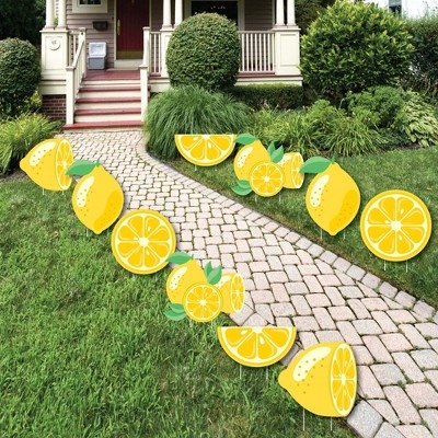 Whimsical Bumblebee Yard Signs Party Themed Lawn Decor