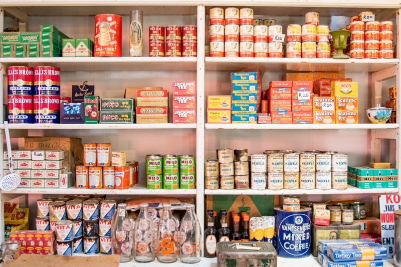 White Ventilated Wire Pantry Shelving for High-Density Storage