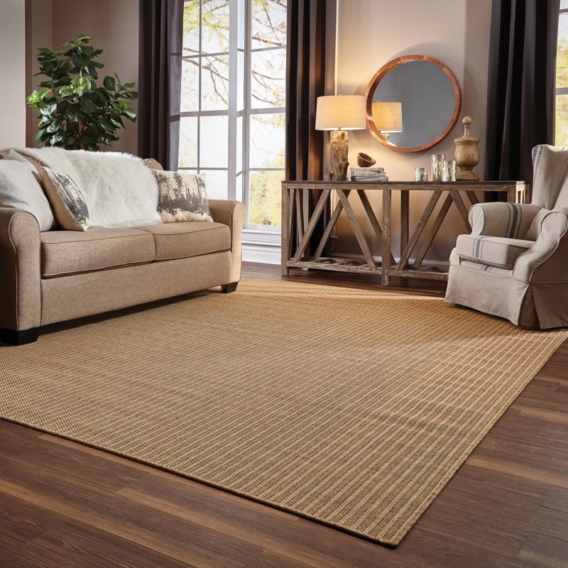 Area Rug Distressed Abstract Pattern Low Pile Matte Tan Beige Entryway Decor