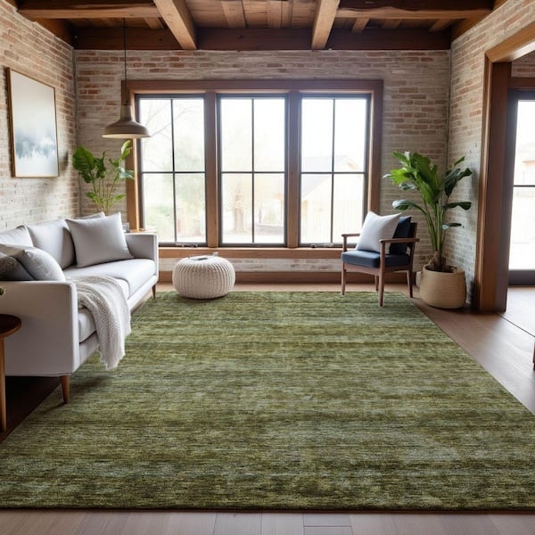 Area Rug, Distressed Aesthetic, Painterly Abstract Pattern, Home