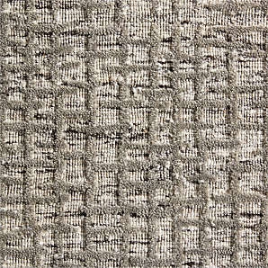 Area Rug Distressed Grey Motif Traditional Pattern Transitional