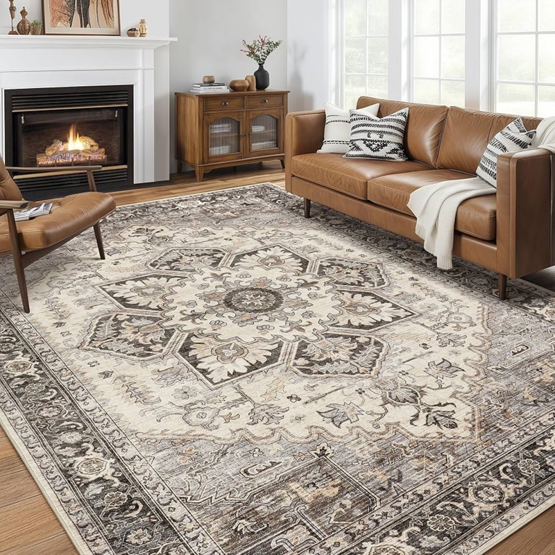 Area Rug Distressed Oriental Large Scale Oriental Rug Living Room